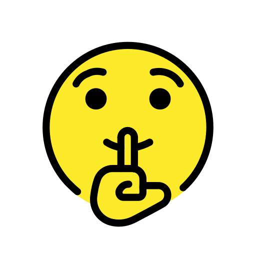 Ermahnendes Gesicht