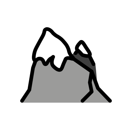Schneebedeckter Berg Schneebedeckter Berg