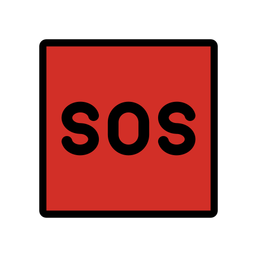 SOS-Zeichen SOS-Zeichen