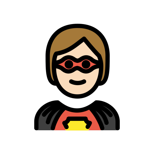 Superheld(In): Helle Hautfarbe