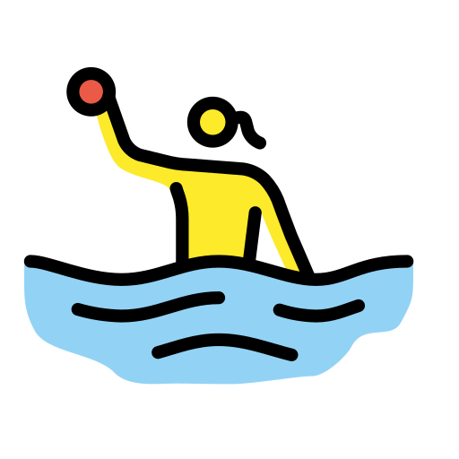 Wasserballspielerin