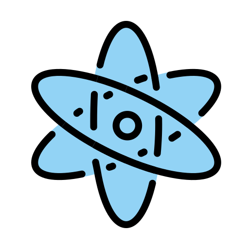 Символ атома для OpenMoji 15.1
