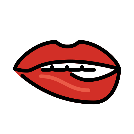 Кусати губи для OpenMoji 15.1