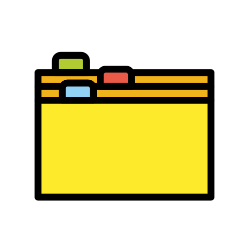 Маркированные папки для OpenMoji 15.1