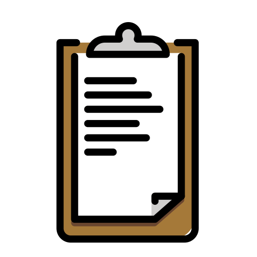 Планшет с зажимом для OpenMoji 15.1