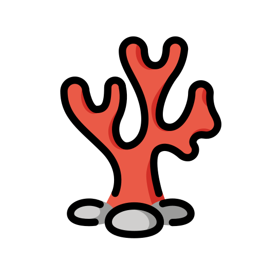 Коралл для OpenMoji 15.1