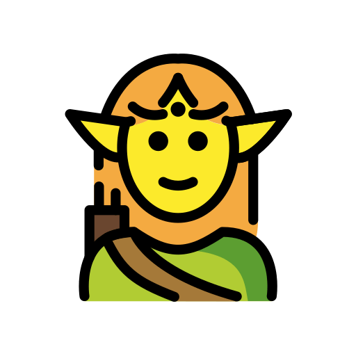 Эльф для OpenMoji 15.1