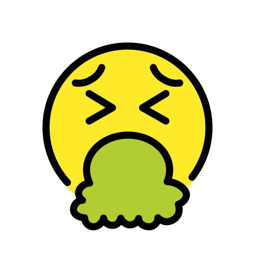 Блювота для OpenMoji 15.1