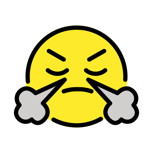 С паром из носа для OpenMoji 15.1