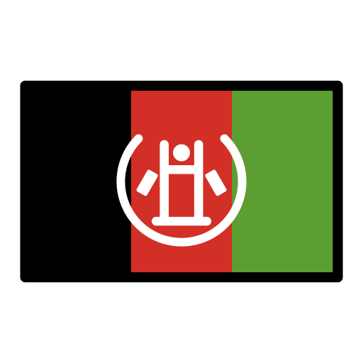 Флаг: Афганистан для OpenMoji 15.1