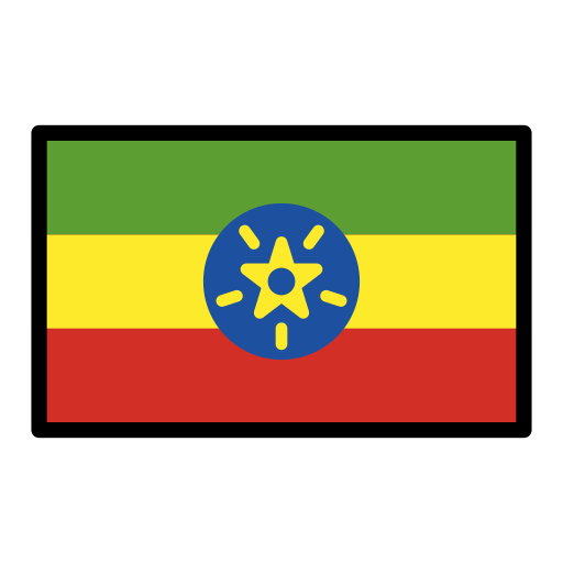 Прапор: Ефіопія для OpenMoji 15.1