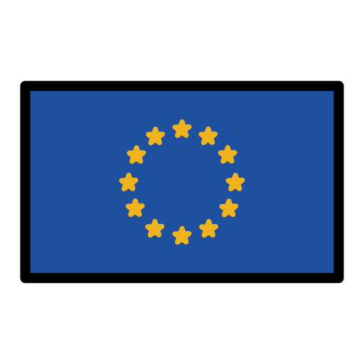 Флаг: Европейский союз для OpenMoji 15.1