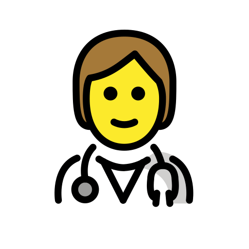 Медицинский работник для OpenMoji 15.1