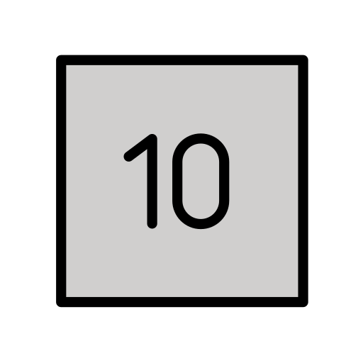 Клавіші: 10 для OpenMoji 15.1