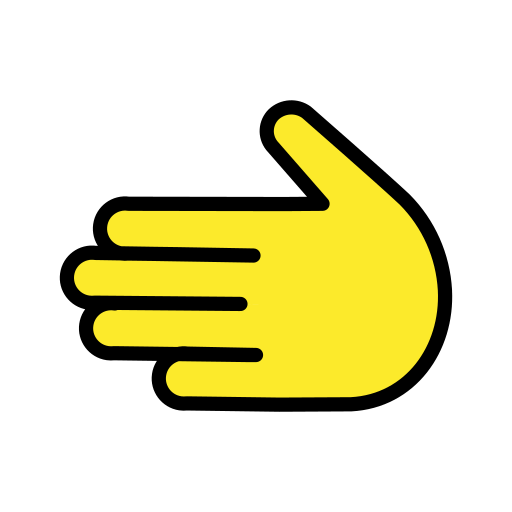 Рука вліво для OpenMoji 15.1