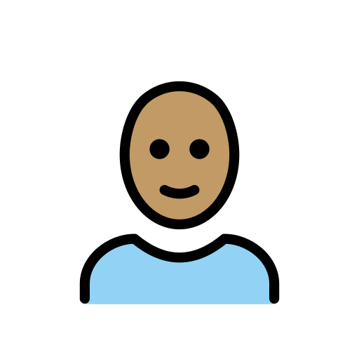 Лисий чоловік: середній тон шкіри для OpenMoji 15.1