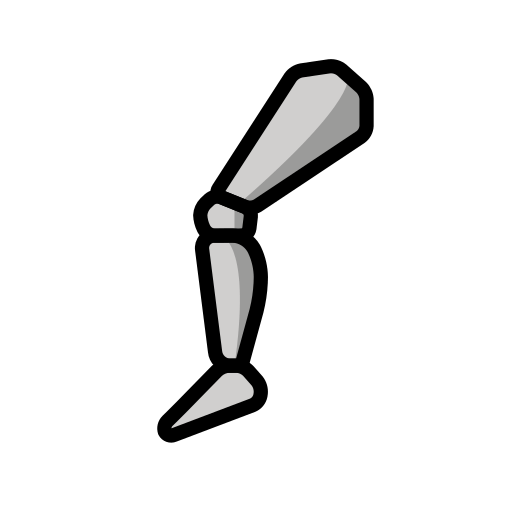 Механическая нога для OpenMoji 15.1