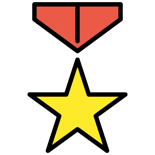 Военная медаль для OpenMoji 15.1