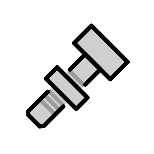 Болт и гайка для OpenMoji 15.1