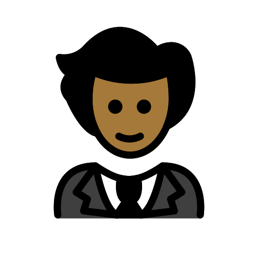 Наречений: темний тон шкіри для OpenMoji 15.1