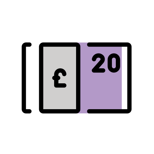Банкнота фунта для OpenMoji 15.1