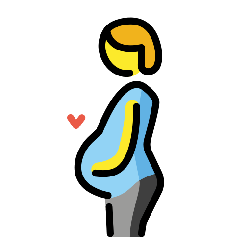 Вагітна людина для OpenMoji 15.1
