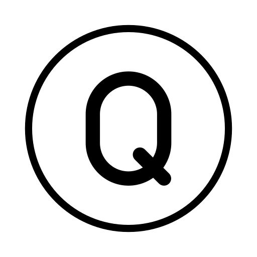 Региональный индикатор Символ Буква Q для OpenMoji 15.1