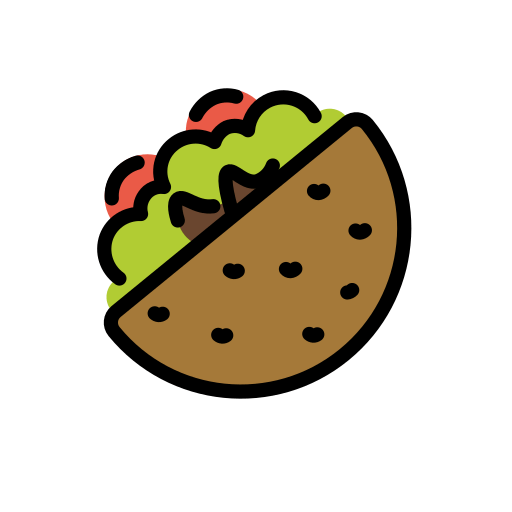 Шаурма для OpenMoji 15.1