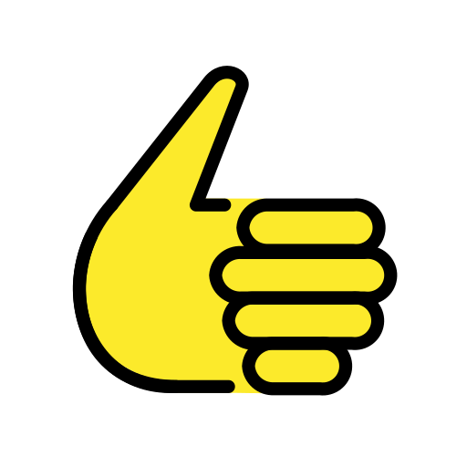 Великий палець вгору для OpenMoji 15.1