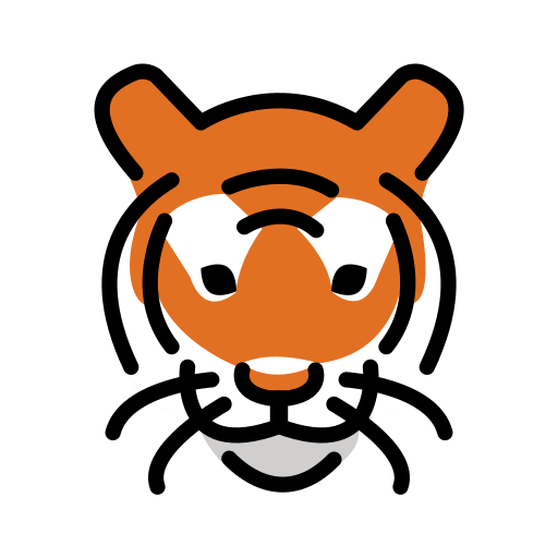 Морда тигра для OpenMoji 15.1