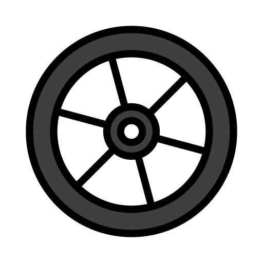 Автомобільне колесо для OpenMoji 15.1