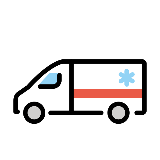 第救护车号为第OpenMoji 16.0号