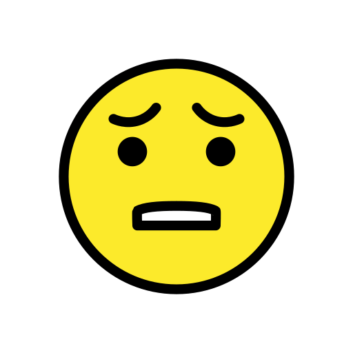 Muka merana untuk OpenMoji 16.0