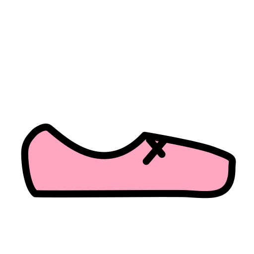 Ballet Shoes for OpenMoji 16.0