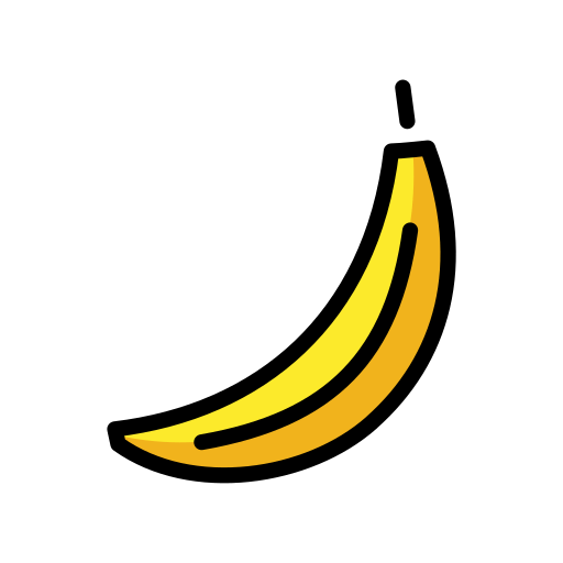 Banana para OpenMoji 16.0