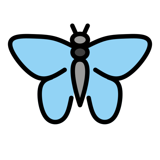 Butterfly for OpenMoji 16.0
