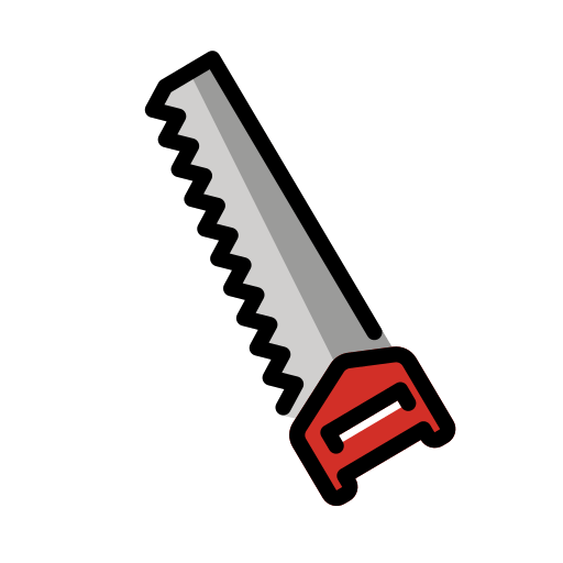 Пила по дереву для OpenMoji 16.0