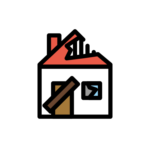 Casa Abandonada para OpenMoji 16.0