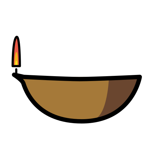 Lampu diya untuk OpenMoji 16.0