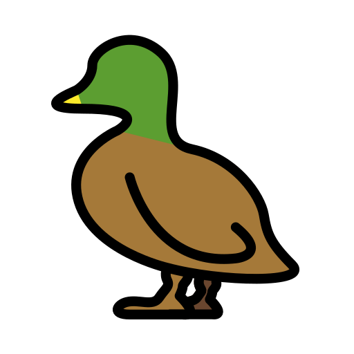 Canard pour OpenMoji 16.0