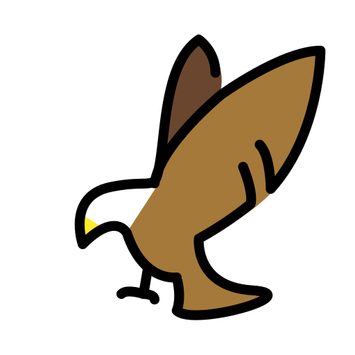 Elang untuk OpenMoji 16.0