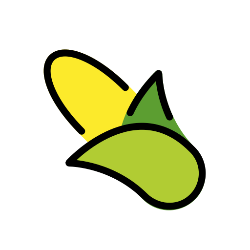 Кукурудзяний качан для OpenMoji 16.0