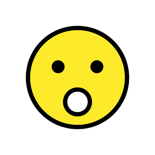 Muka bermulut ternganga untuk OpenMoji 16.0