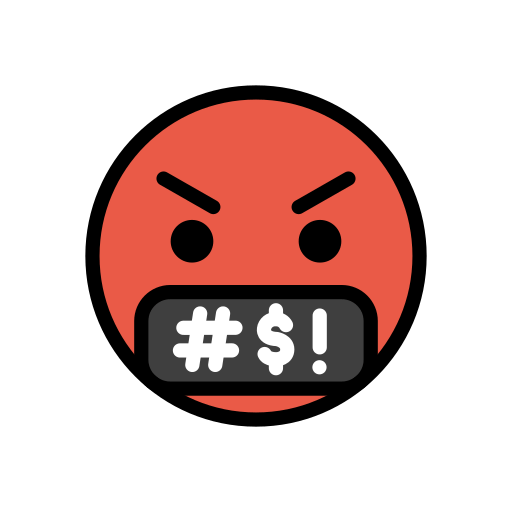 Face with Symbols on Mouth for OpenMoji 16.0