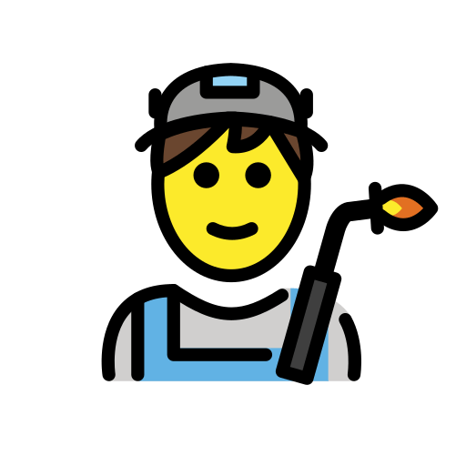 Factory Worker for OpenMoji 16.0