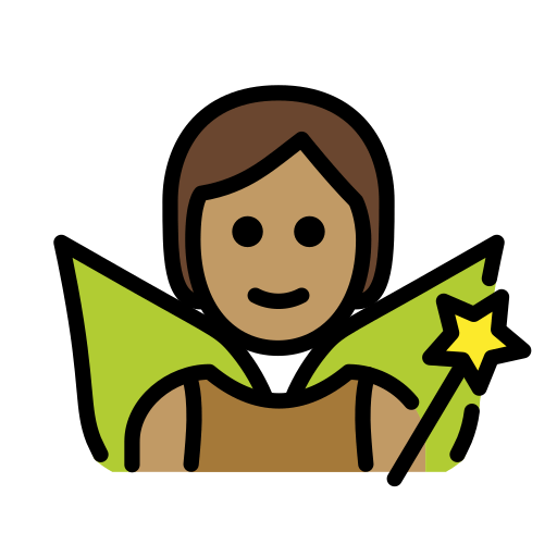 Fada: Pele Morena para OpenMoji 16.0