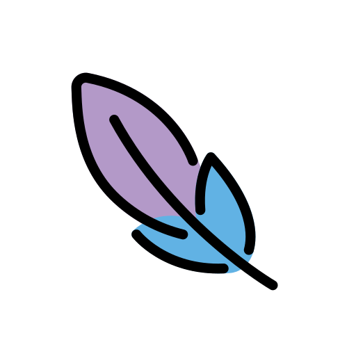 第羽毛号为第OpenMoji 16.0号