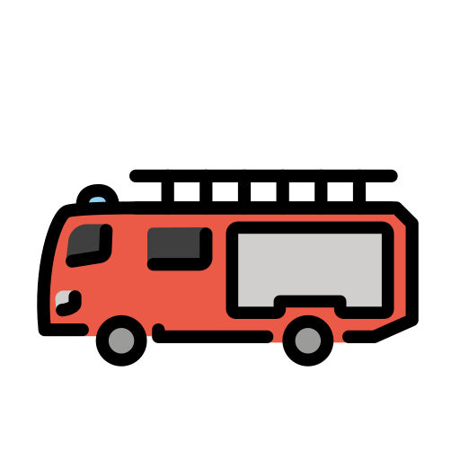 Fire Engine for OpenMoji 16.0