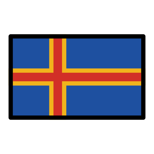 Bandiera: Isole Åland per OpenMoji 16.0