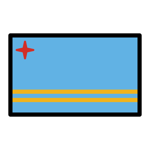 Bendera: Aruba untuk OpenMoji 16.0